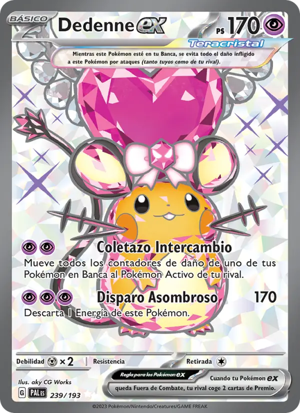 Dedenne ex, Evoluciones en Paldea Nº 239