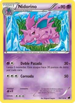 Nidorino, Glaciación Plasma No. 44 Normal