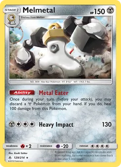Melmetal, Unbroken Bonds Nº 129 Normal