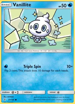 Vanillite, Guardians Rising No. 33 Normal