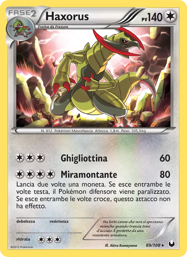 Haxorus, Esploratori delle Tenebre No. 89