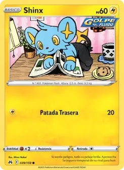 Shinx, Cenit Supremo No. 039 Normal
