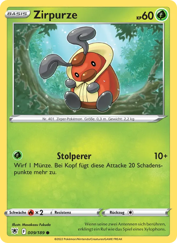 Zirpurze, Astralglanz Nº 009