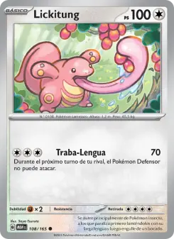 Lickitung, 151 No. 108 Normal