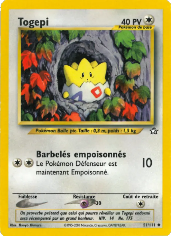 Togepi, Neo Genesis Nº 51
