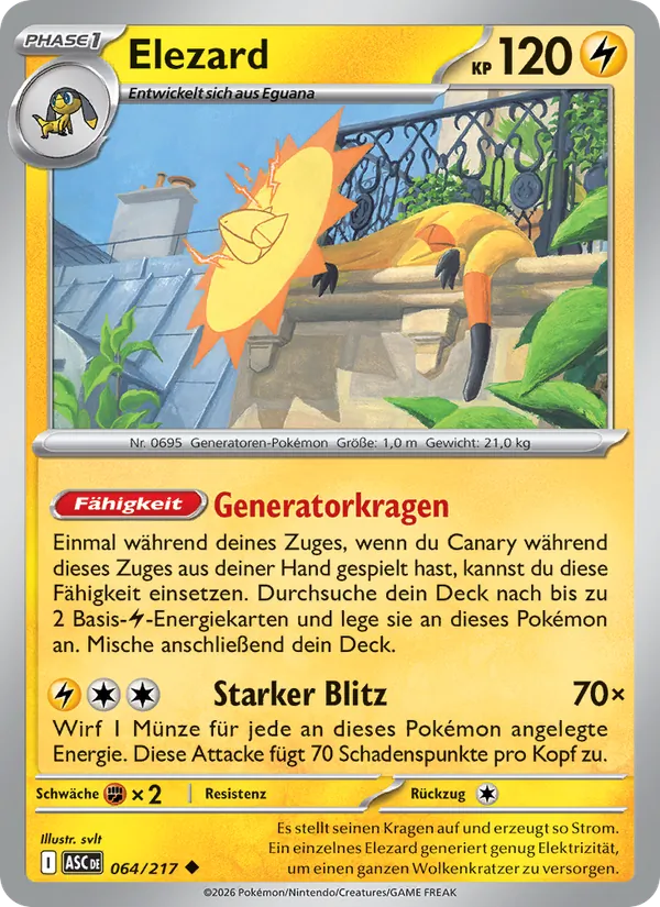 Elezard, Erhabene Helden Nº 064