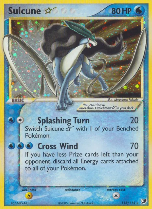 Suicune ☆, Unseen Forces No. 115