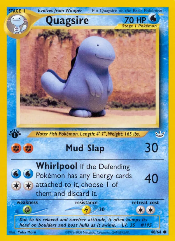 Quagsire, Neo Revelation Nº 48