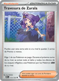 Travesura de Zarala, Megaevolución Nº 113 Normal