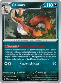 Gaunux, Paradoxrift Nº 120 Reverse