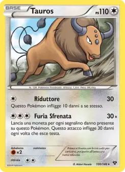 Tauros, XY No. 100 Normal