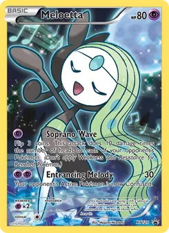 Meloetta, XY Black Star Promos No. XY120 Normal