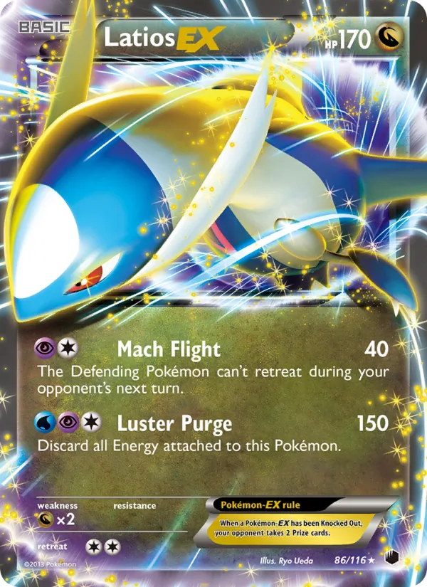 Latios-EX, Plasma Freeze No. 86