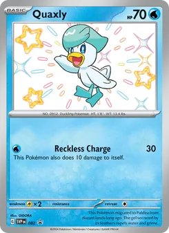 Quaxly, SVP Black Star Promos No. 082 Holo