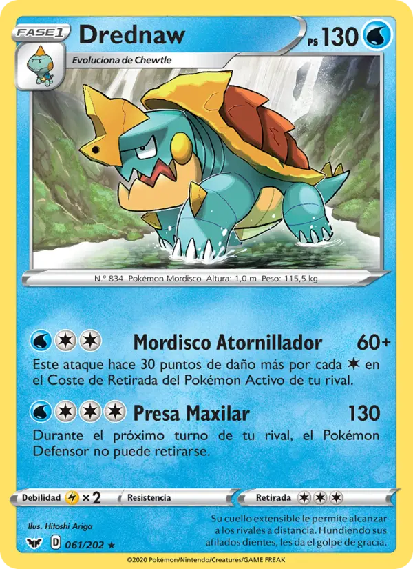 Drednaw, Espada y Escudo No. 61