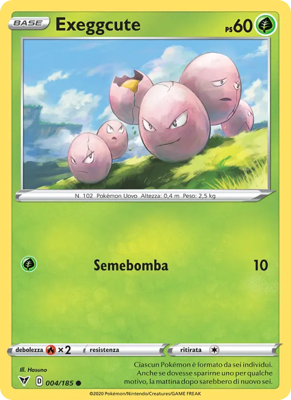 Exeggcute, Voltaggio Sfolgorante No. 4