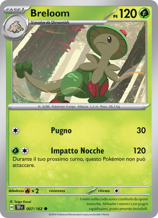 Breloom, Cronoforze No. 007