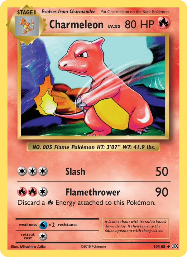 Charmeleon, Evolutions No. 10
