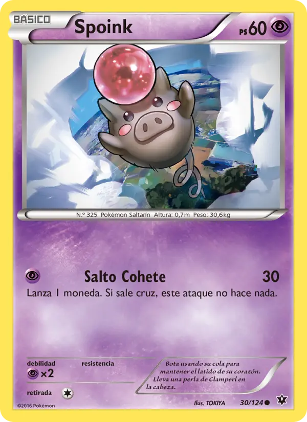 Spoink, Destinos Enfrentados No. 30