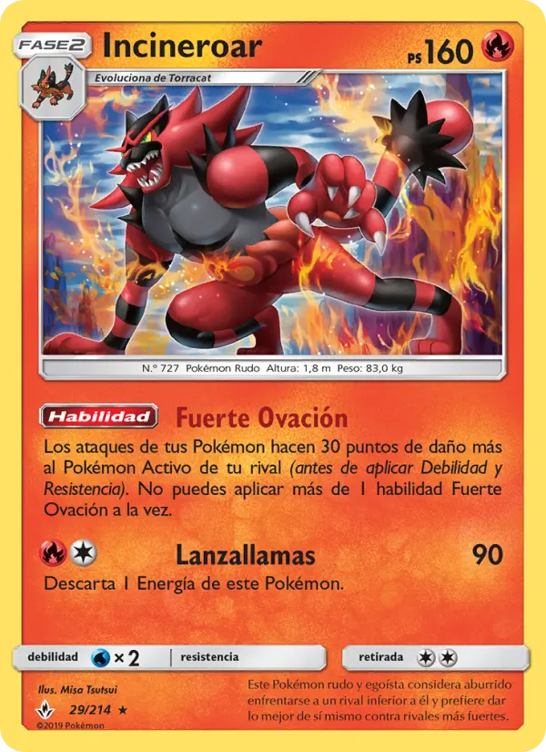 Incineroar, Vínculos Indestructibles No. 29