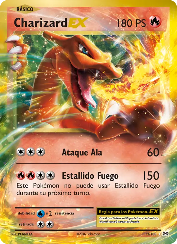 Charizard EX, Evoluciones No. 12