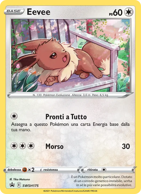 Eevee, SPSC Promo No. SWSH175