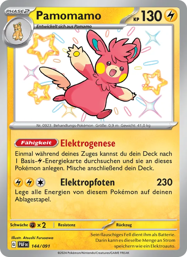 Pamomamo, Paldeas Schicksale No. 144