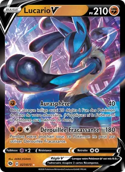 Lucario V, La Voie du Maître Nº 27 Holo