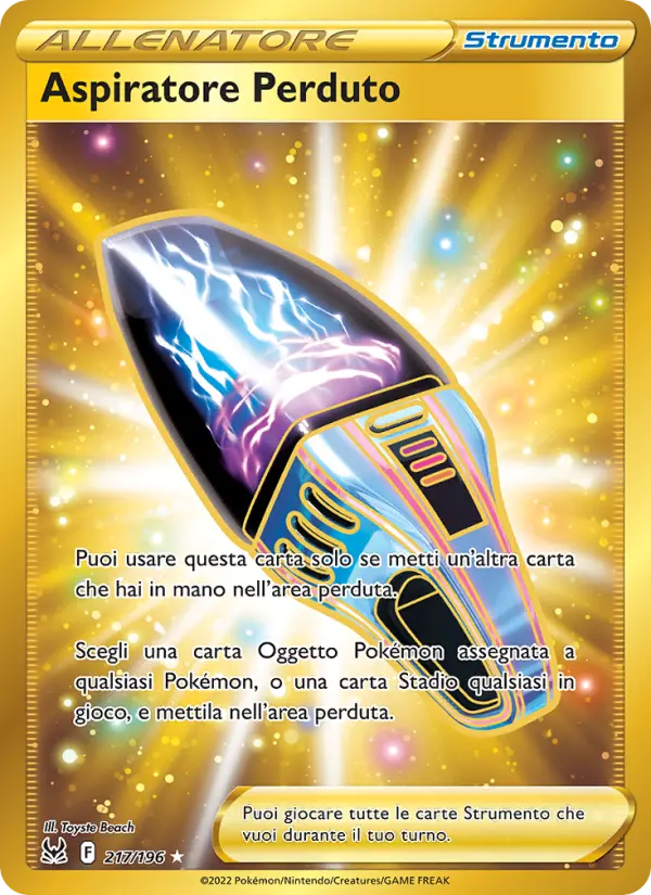 Aspiratore Perduto, Origine Perduta Nº 217
