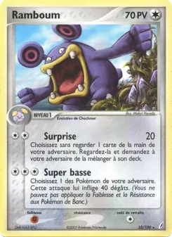 Ramboum, EX Gardiens de Cristal Nº 23 Normal