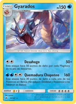 Gyarados, Sombras Ardientes No. 33 Holo