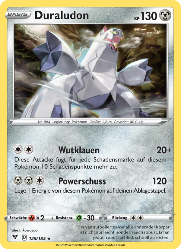Duraludon, Farbenschock Nº 129