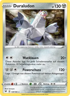 Duraludon, Farbenschock Nº 129 Holo