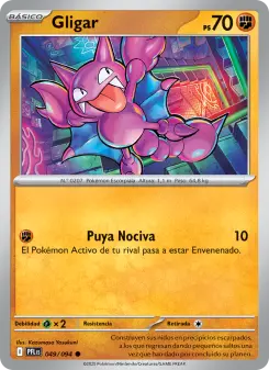 Gligar, Fuegos Fantasmales No. 049 Normal