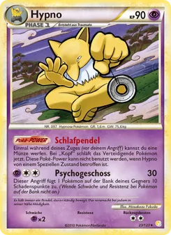 Hypno, HeartGold SoulSilver No. 23 Normal