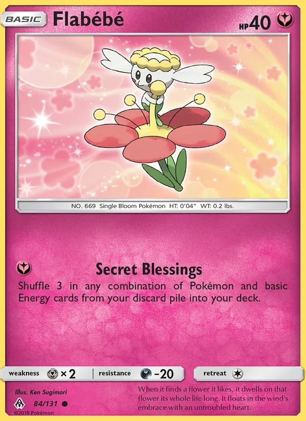 Flabébé, Forbidden Light Nº 84