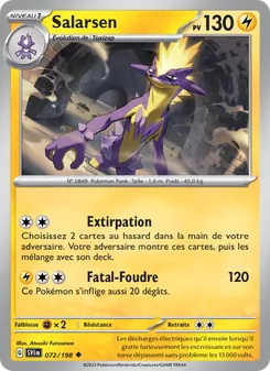 Salarsen, Écarlate et Violet Nº 072 Normal