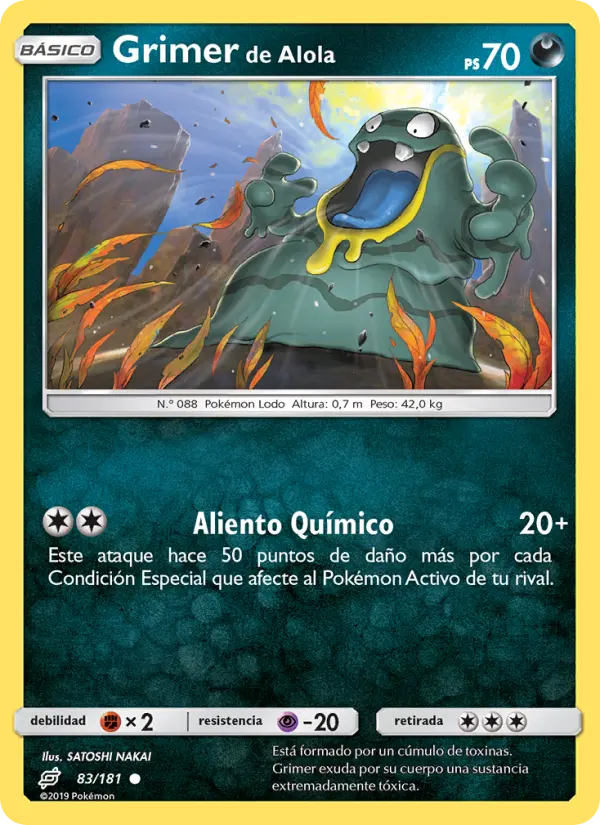 Grimer de Alola, Union de Aliados No. 83