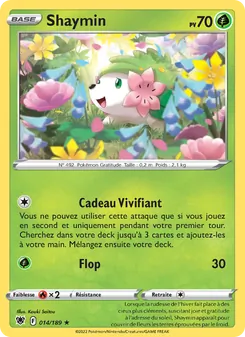 Shaymin, Astres Radieux Nº 014 Normal