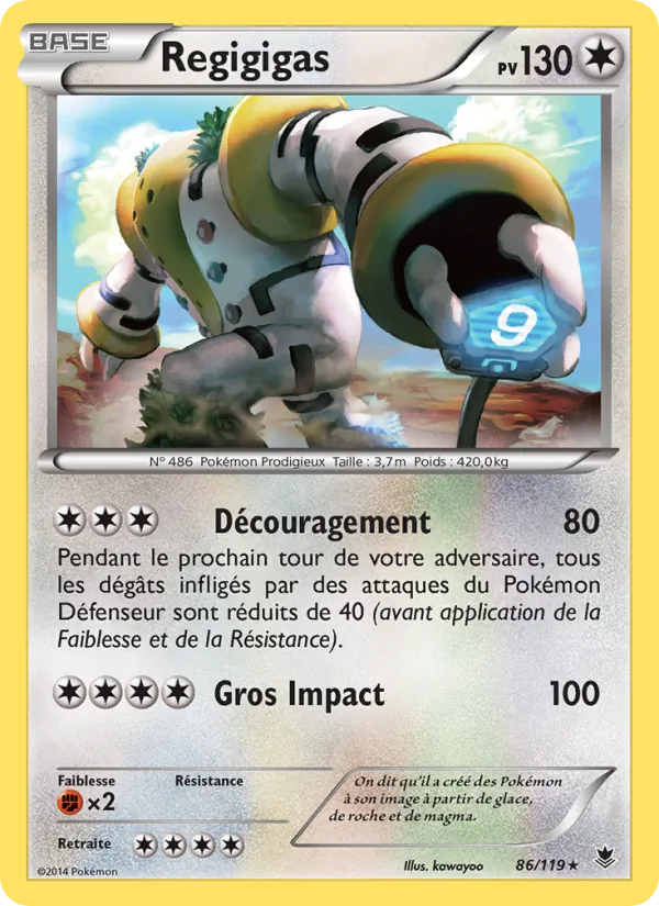 Regigigas, Vigueur Spectrale No. 86