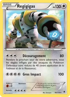 Regigigas, Vigueur Spectrale No. 86 Normal