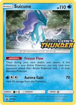 Suicune, SM Black Star Promos No. SM149 Normal