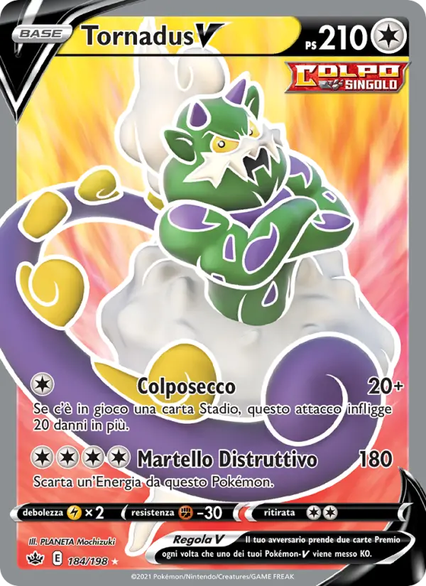 Tornadus V, Regno Glaciale No. 184