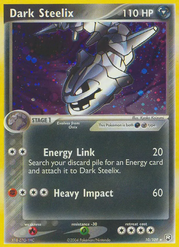 Dark Steelix, Team Rocket Returns Nº 10
