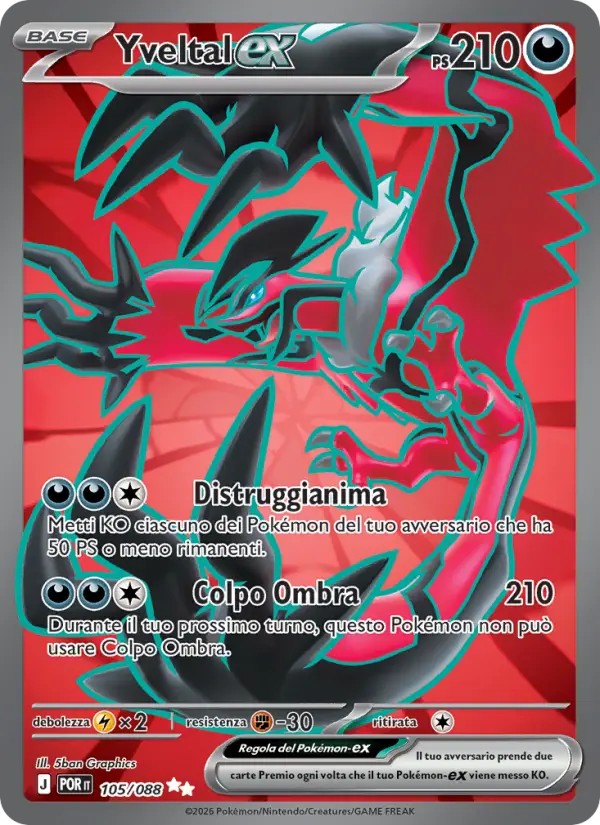 Yveltal-ex, Equilibrio Perfetto No. 105