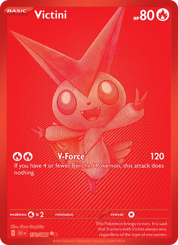 Victini, Black Bolt No. 171