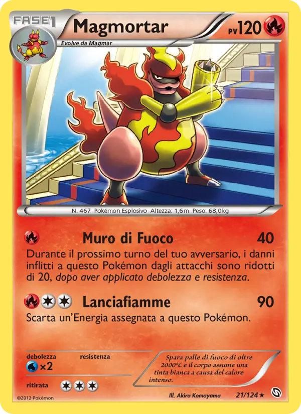 Magmortar, Stirpe dei Draghi No. 21