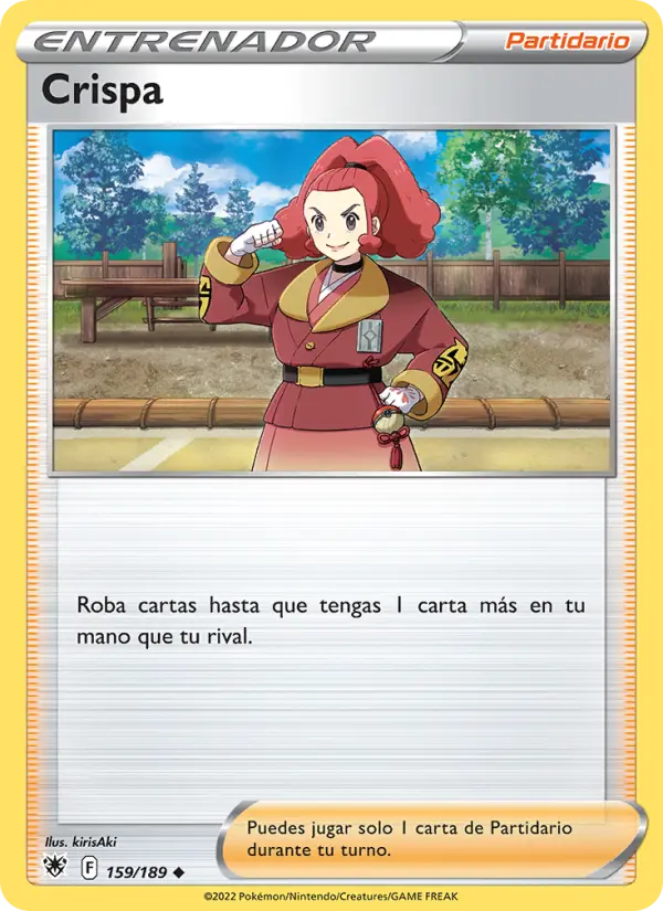 Crispa, Resplandor Astral Nº 159