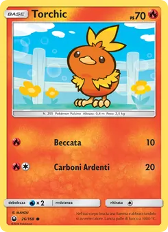 Torchic, Tempesta Astrale No. 26 Normal
