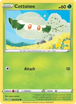 Cottonee, Sword & Shield No. 5